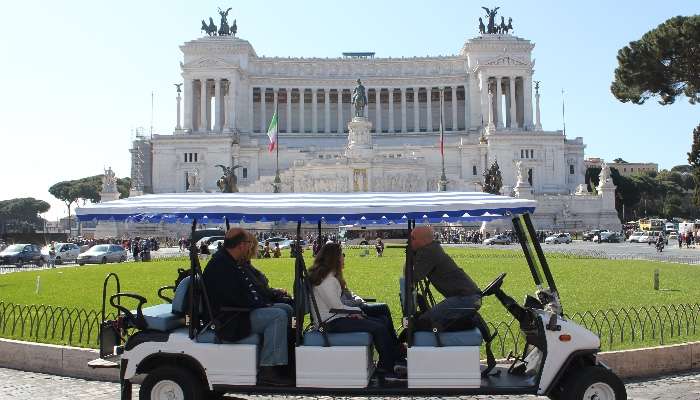ROME FULL DAY GOLF CART TOUR
