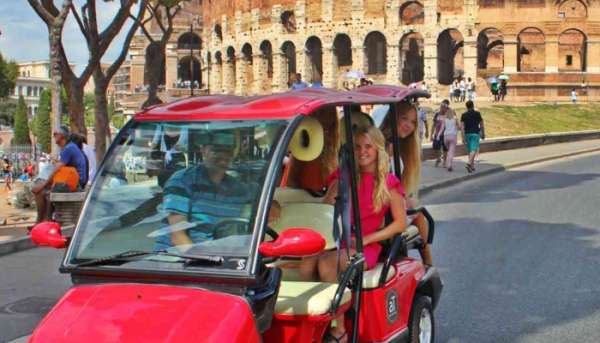 Ancient Rome golf cart tour